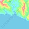 Presentacion topographic map, elevation, terrain