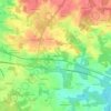 Le Rohabon topographic map, elevation, terrain