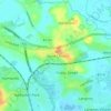 Stone Cross topographic map, elevation, terrain