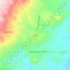 Tugaya topographic map, elevation, terrain