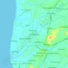 San Vicente topographic map, elevation, terrain