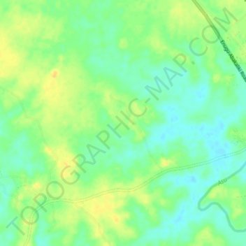 Ezillo topographic map, elevation, terrain