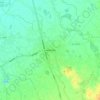 Phanat Nikhom topographic map, elevation, terrain