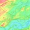 Broadloan topographic map, elevation, terrain