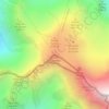 Dôme du Goûter topographic map, elevation, terrain