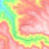Once De Noviembre topographic map, elevation, terrain