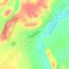 Rotokawa topographic map, elevation, terrain