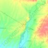 Qasrok topographic map, elevation, terrain