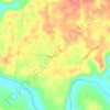 Eve topographic map, elevation, terrain