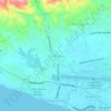 San Roque topographic map, elevation, terrain