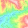 Bongkilaton topographic map, elevation, terrain