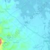 Tina topographic map, elevation, terrain