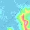Ramberg topographic map, elevation, terrain