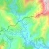 Fanghetto topographic map, elevation, terrain