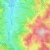 Au Crot topographic map, elevation, terrain