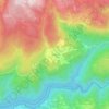 Ermida topographic map, elevation, terrain