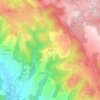 Tricolet topographic map, elevation, terrain