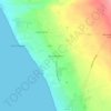 Borgo Zafaglione topographic map, elevation, terrain