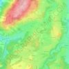 Zacking topographic map, elevation, terrain