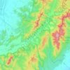 Tha Pla Duk topographic map, elevation, terrain