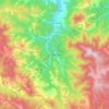 Srebrenica topographic map, elevation, terrain