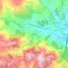 A-dos-Calvos topographic map, elevation, terrain