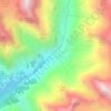 Gordzé topographic map, elevation, terrain