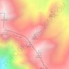 Heram topographic map, elevation, terrain
