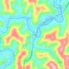 Northern topographic map, elevation, terrain