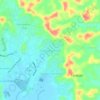 Kampung Enam topographic map, elevation, terrain