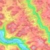 Albertshof topographic map, elevation, terrain