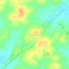 Ban Non Kaset topographic map, elevation, terrain