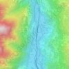 Oley topographic map, elevation, terrain