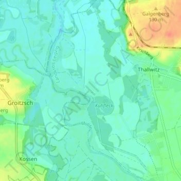 Kollau topographic map, elevation, terrain