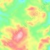 Tabab topographic map, elevation, terrain