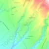 Hugpa topographic map, elevation, terrain