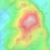 Viso di Vallanta topographic map, elevation, terrain