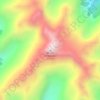 Mount Hopeless topographic map, elevation, terrain