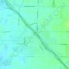 Delhi topographic map, elevation, terrain