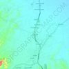Pa Sang topographic map, elevation, terrain