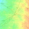 Losal topographic map, elevation, terrain