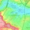 Saulx-les-Chartreux topographic map, elevation, terrain