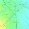 Magang topographic map, elevation, terrain