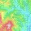Gaiazza topographic map, elevation, terrain