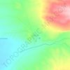Chacala topographic map, elevation, terrain