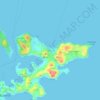 Sabang topographic map, elevation, terrain