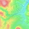 Longformacus topographic map, elevation, terrain