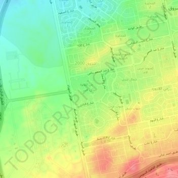 May Fair topographic map, elevation, terrain