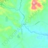 Lowesville topographic map, elevation, terrain