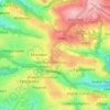 Crownhill topographic map, elevation, terrain